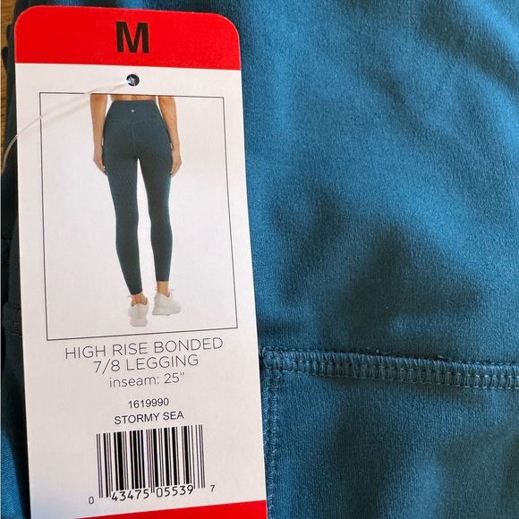 NWT Danskin Women’s High Rise Bonded 7/8 Leggings - Picture 2 of 4